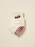 Cropped Crew Tomato Pilates Sock