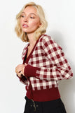 Nessa Gingham Cardigan