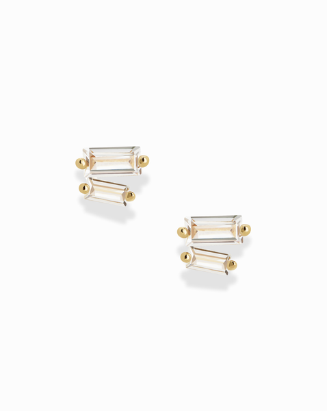 Mae Baguette Studs