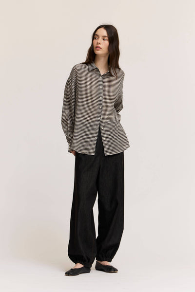 Button Up Check Shirt