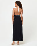 Shea Maxi Dress - Black-Cream