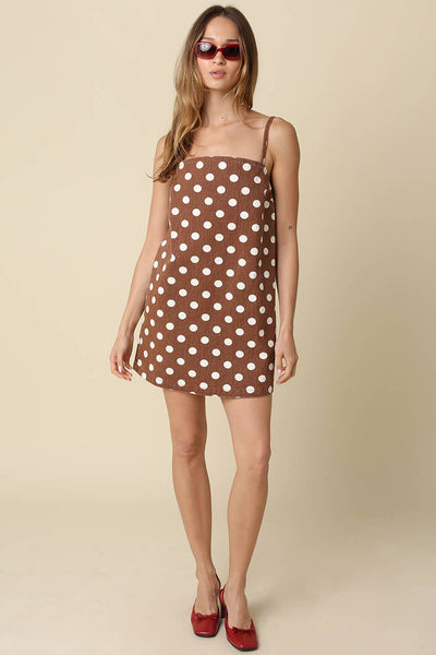 Regina Polka Dot Mini Dress