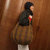 Elisa Tartan Tote