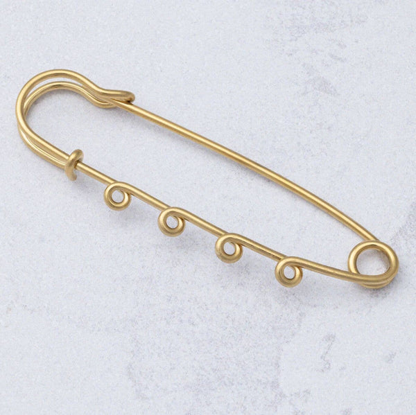 Charm Holder Brooch