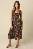 Sofia Floral Midi Dress