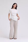 Asymmetric Jersey Top