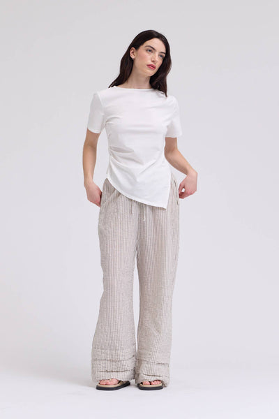 Asymmetric Jersey Top