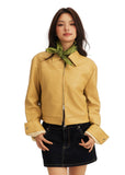 Paisley Silk Bandana - Soft Olive