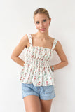 Cottage Ruched Top