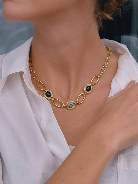 Valence Stone Necklace