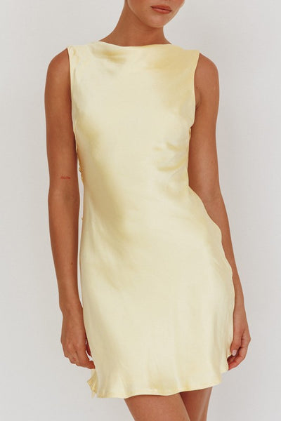 Kacey Satin Mini Dress