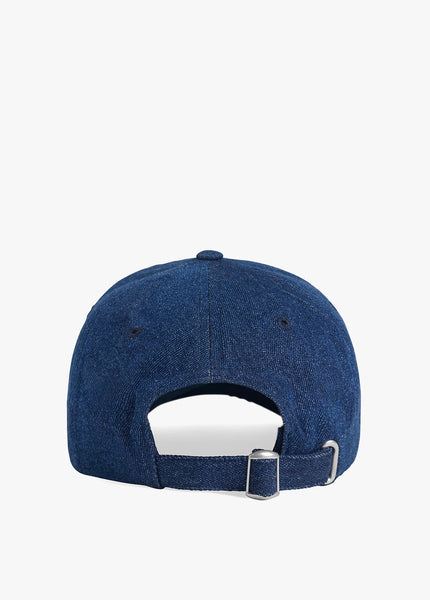 Washed Denim Baseball Cap