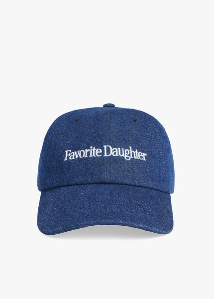Washed Denim Baseball Cap