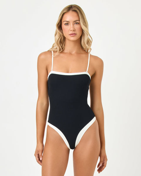 Tess One Piece Swimsuit - Black