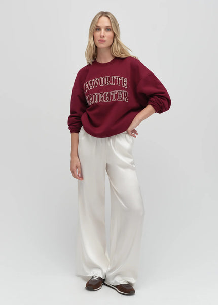 The Collegiate Embroidery Sweatshirt