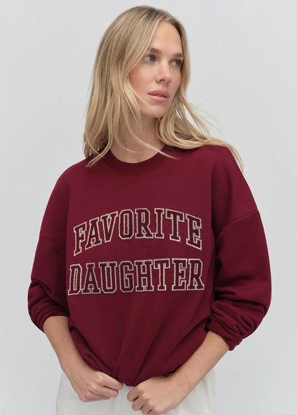 The Collegiate Embroidery Sweatshirt