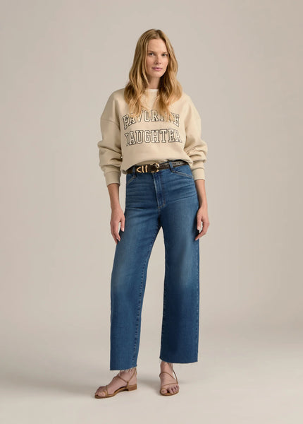 Cropped Collegiate Sweatshirt