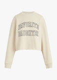 Cropped Collegiate Sweatshirt