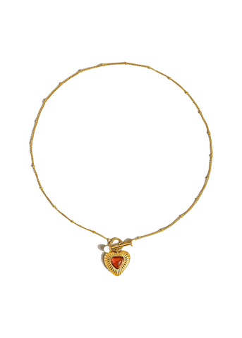 Havana Vintage Heart Necklace