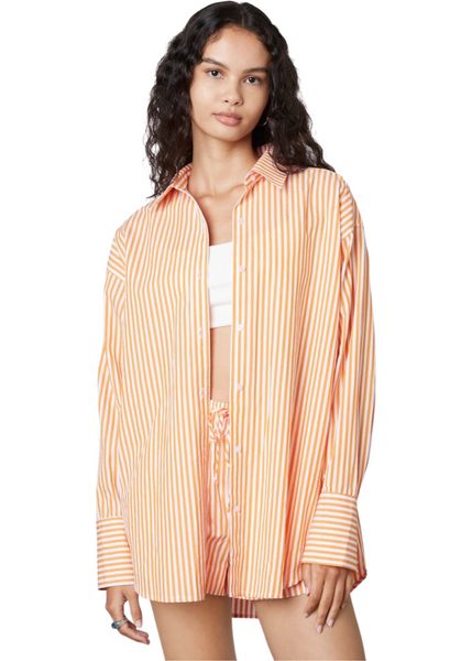 Leon Shirt - Papaya
