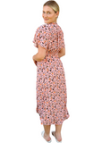 Leia Maxi Dress - Wildflower Blush
