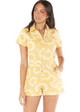 Cannon Romper - Paradise Sun Denim
