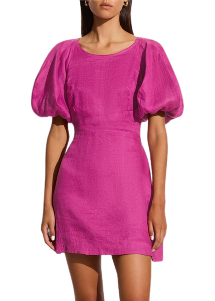 Mai Mini Dress - Magenta