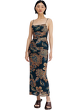 Verona Dress - Gold Tapestry
