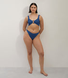 Julia Bikini - Metallic Denim