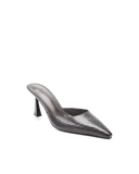 Yovanni Heel in chocolate snake, angle 1