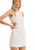 Kiana Mini Dress - Off White
