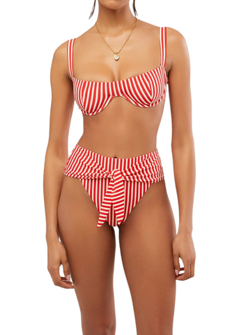 Sorrento Stripes Bikini Top