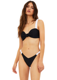 Sariah Top - Black & White