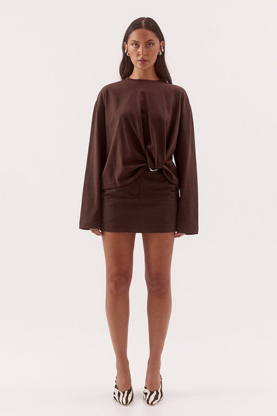 Sovere Izel Longsleeve in Espresso