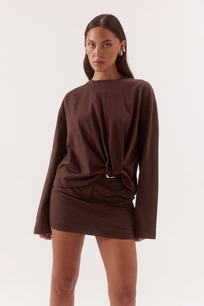 Sovere Izel Longsleeve in Espresso