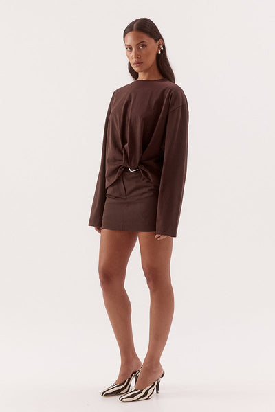 Sovere Izel Longsleeve in Espresso
