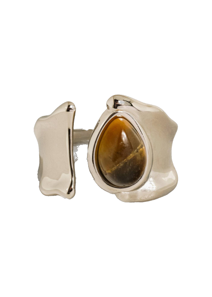Jaspe Tiger Eye Statement Ring
