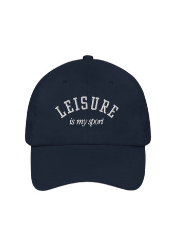 Kirty Studio Leisure Dad Hat in navy