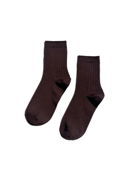 Le Bon Shoppe Her Socks - Coffee