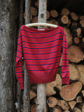 Lisa Says Gah Luna Sweater in Cherry Cola