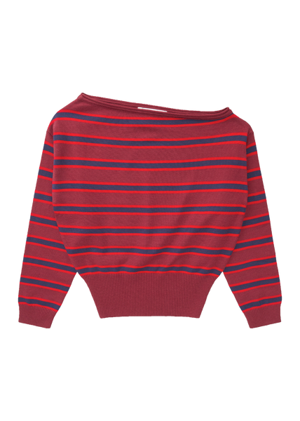 Lisa Says Gah Luna Sweater in Cherry Cola