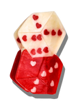 Solar Eclipse Lucky Dice Claw Hair Clip