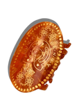 Solar Eclipse Lucky Penny Claw Clip