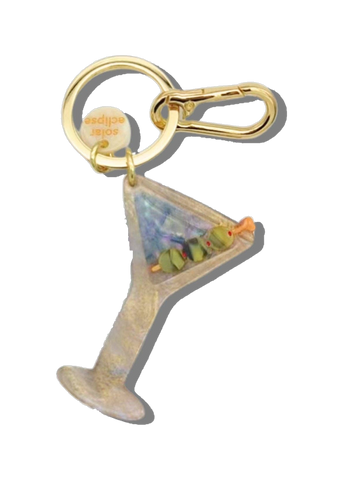 Martini Bag Charm + Keychain