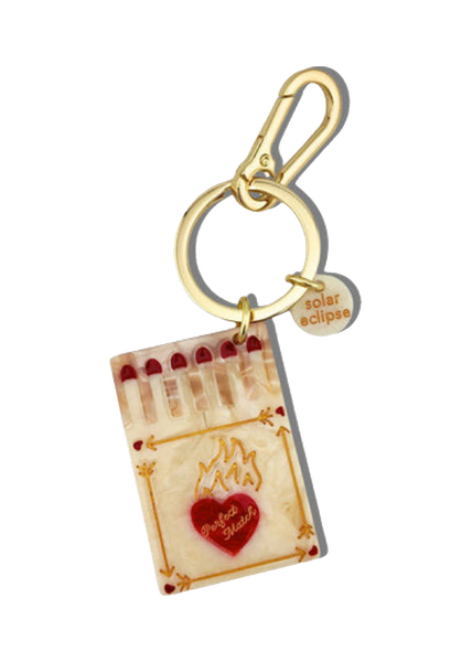 Solar Eclipse Matchbox Bag Charm and Keychain