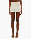 Eyelet Swim Skort