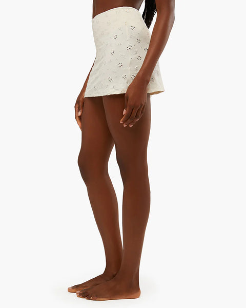 Eyelet Swim Skort