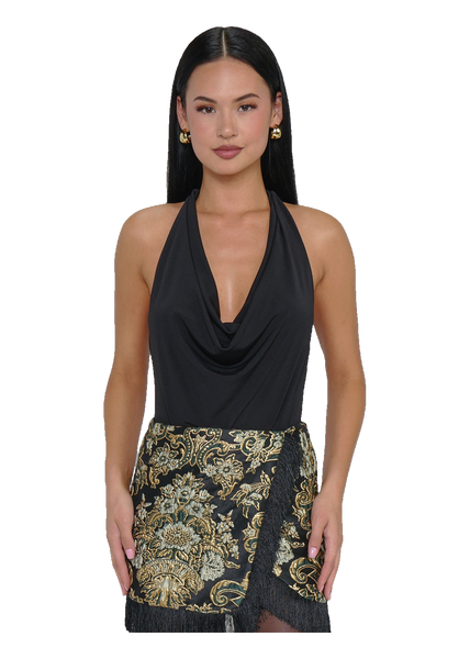 Show Me Your Mumu Lexi Bodysuit in Black