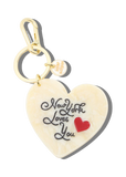 Solar Eclipse New York Loves You Heart Bag Charm and Keychain