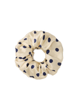 Olah Polka Dot Silk Scrunchie